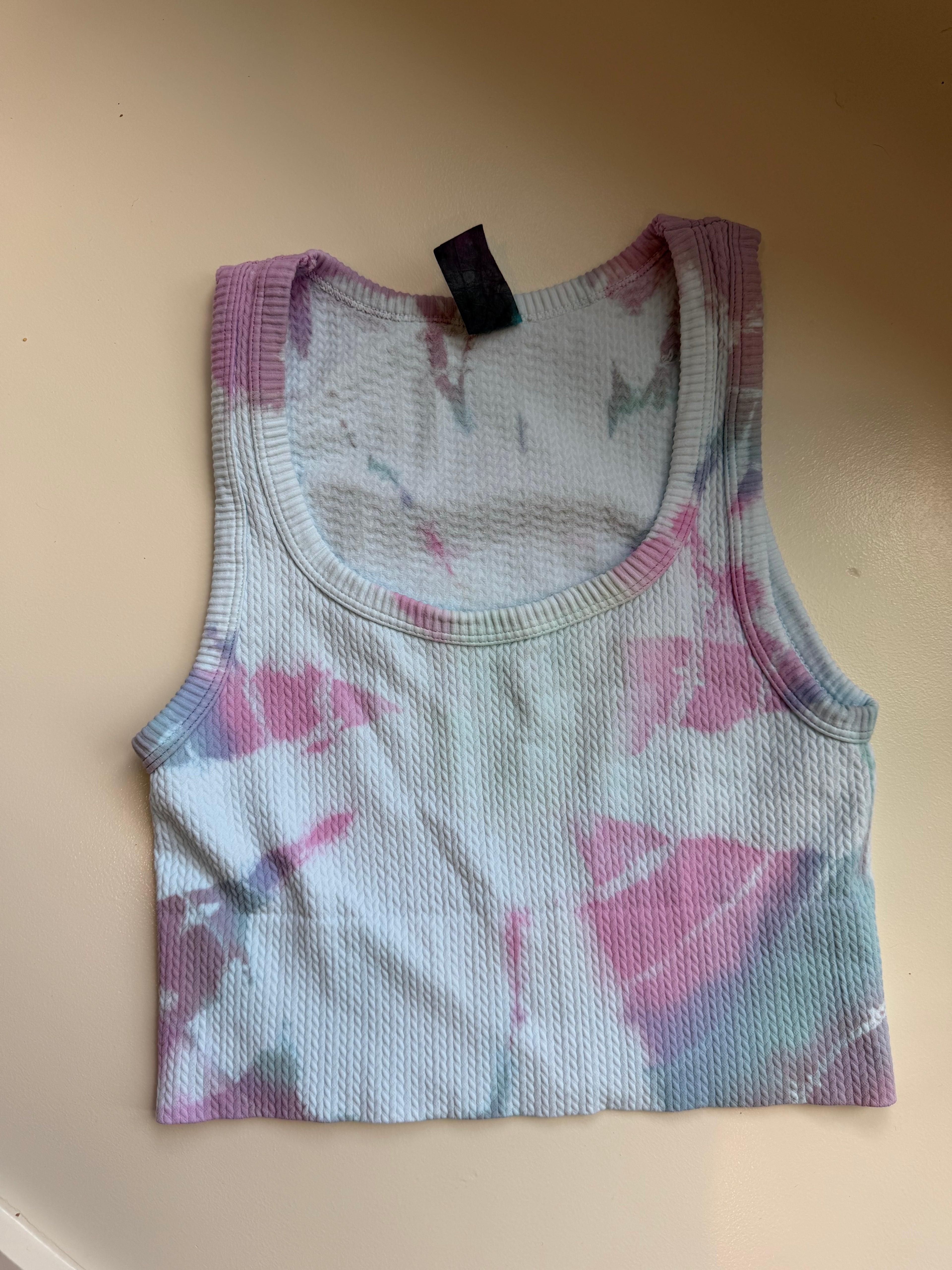 Theme From The Bottom Tye Dye Crop