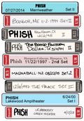 Phish Sticker - Best of Tweezer