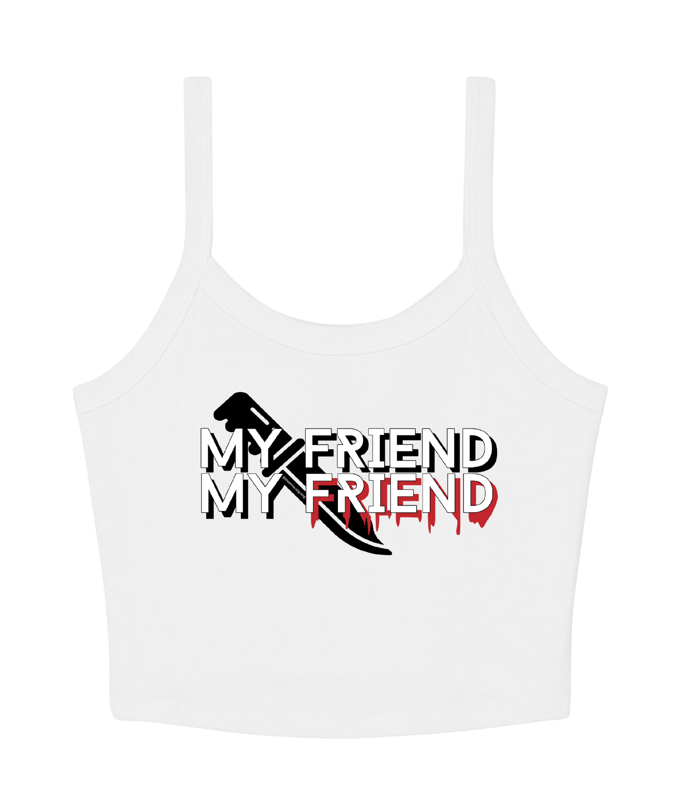 My Friend My Friend Micro Tank - White