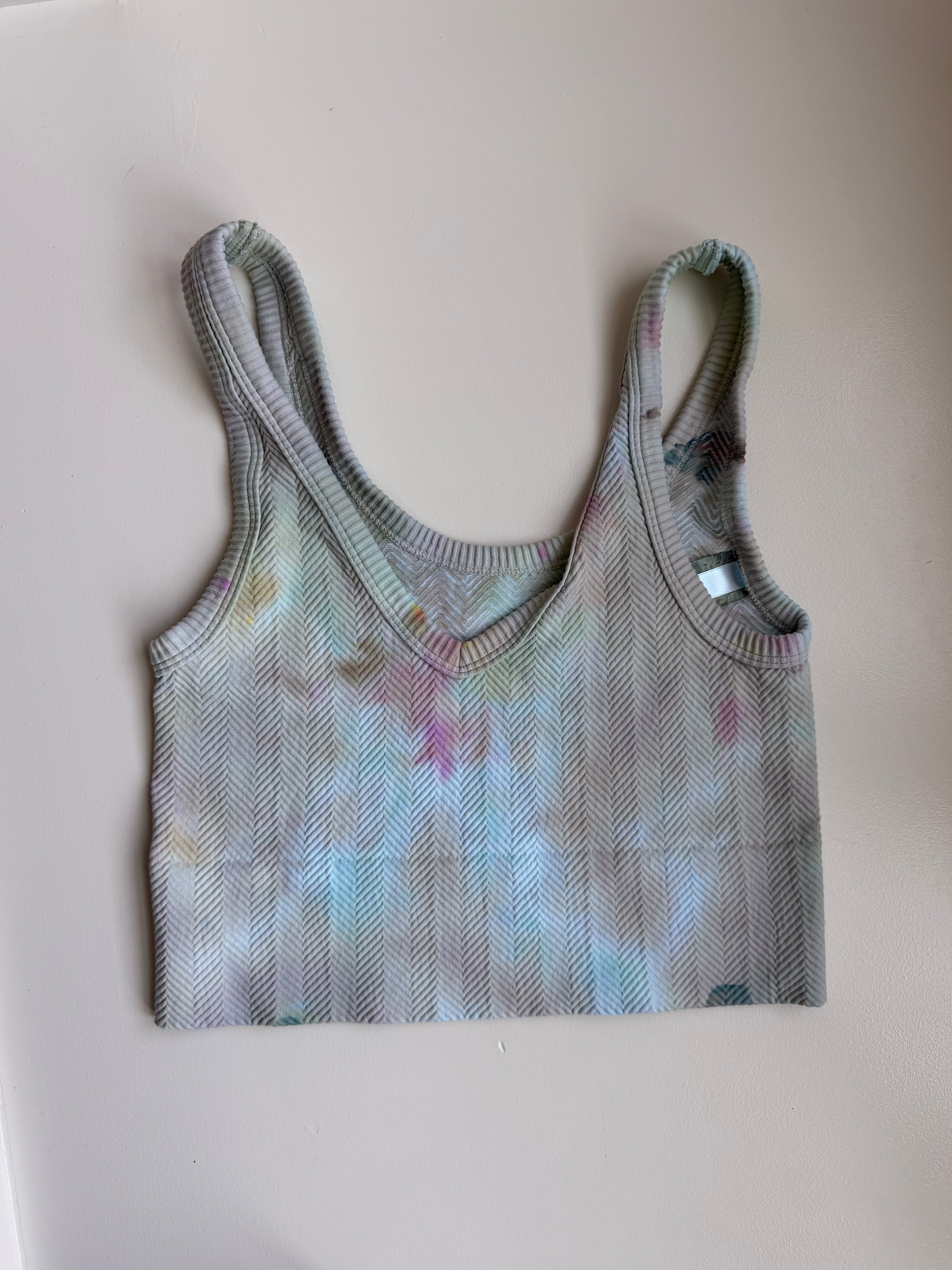 Theme From The Bottom Tye Dye Crop