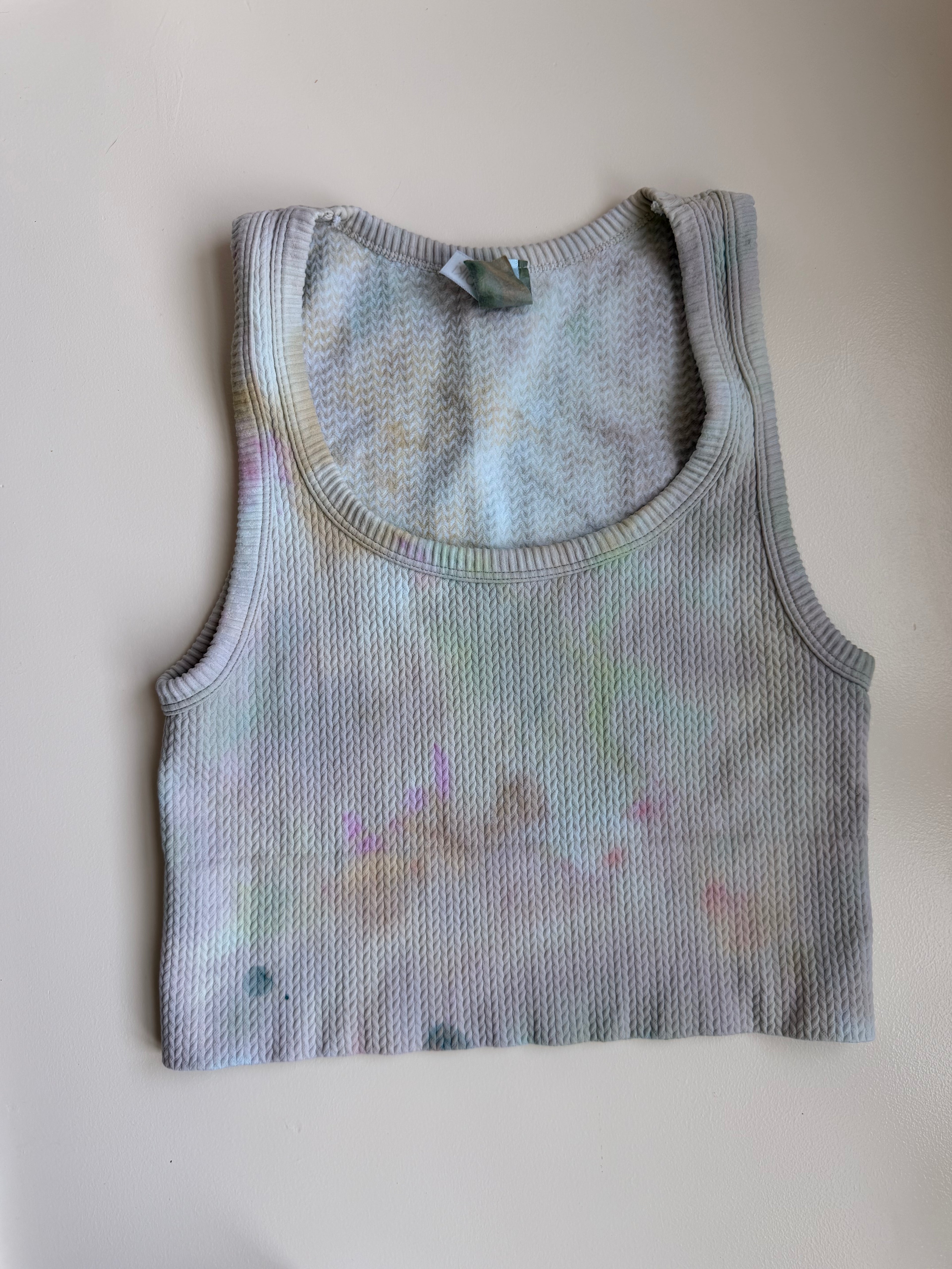 Theme From The Bottom Tye Dye Crop