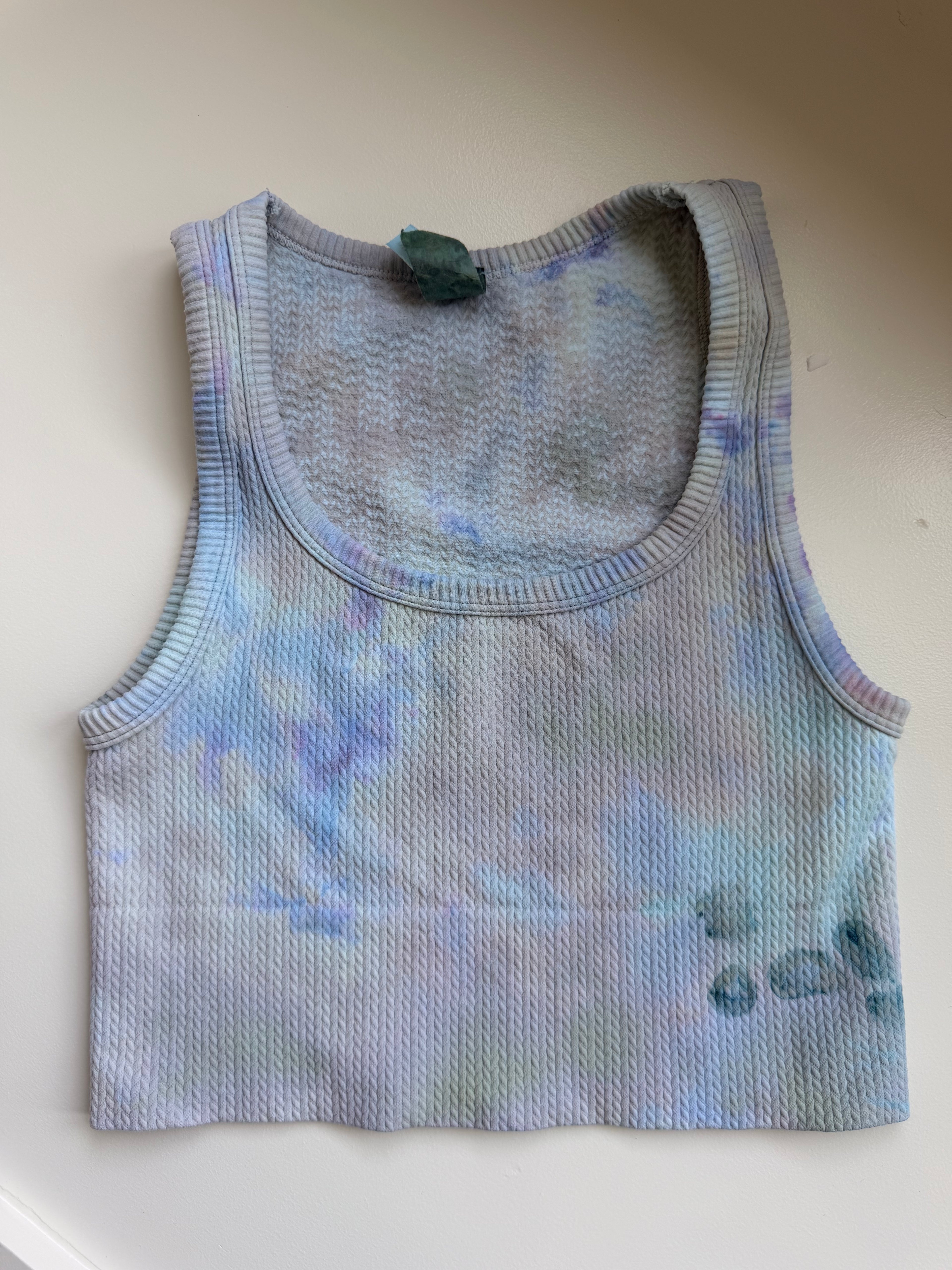 Theme From The Bottom Tye Dye Crop