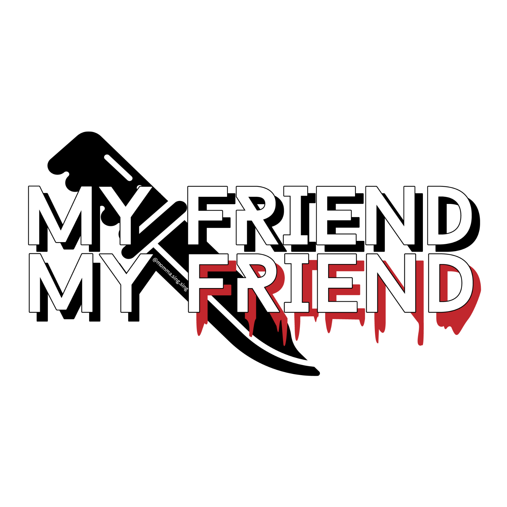 Phish Sticker - My Friend My Friend, Glow-In-The-Dark