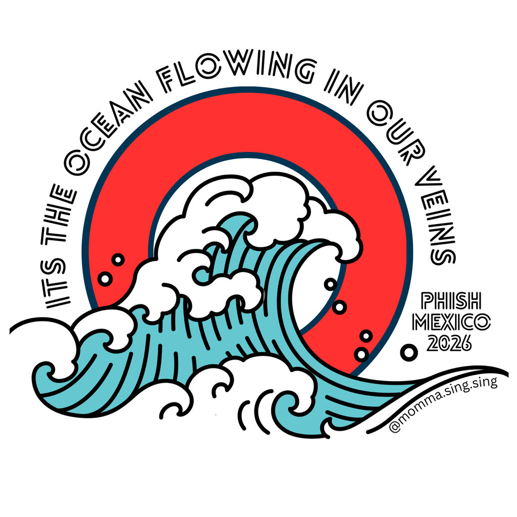 Phish Sticker - The Wedge Mexico 2026